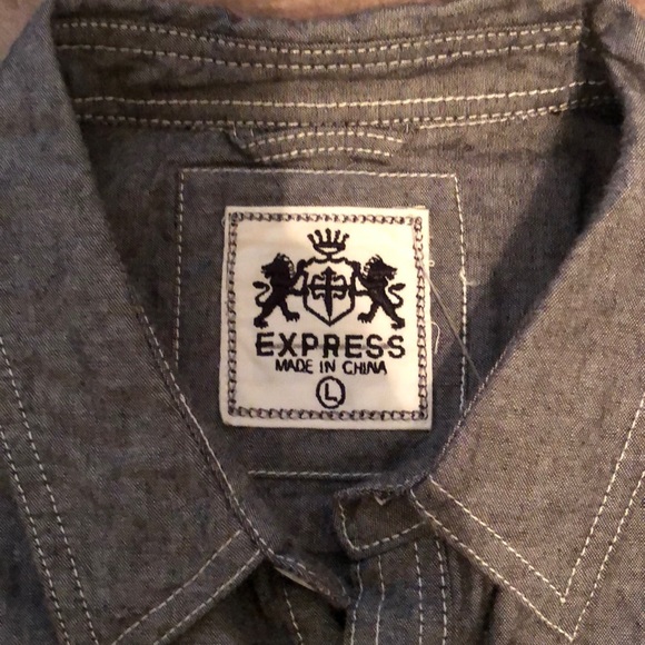 Mens Express Button up - Picture 2 of 2